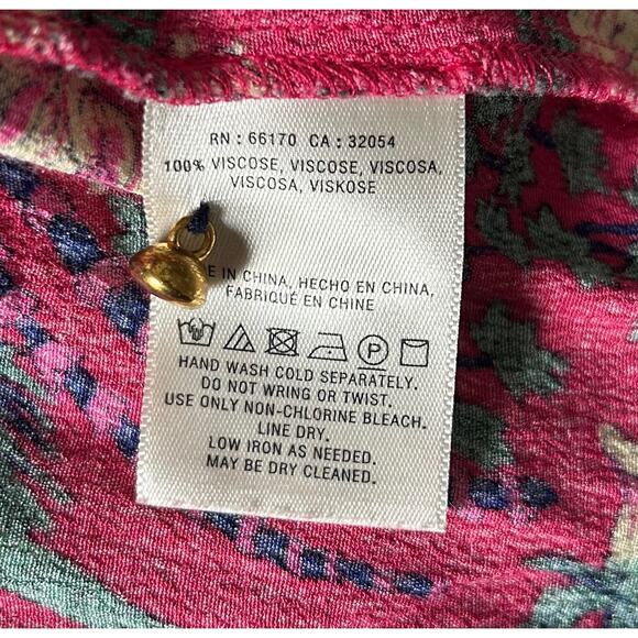 Maeve Women’s Size 4 Polka Dot Bird Floral Print Mini Shift Dress - Picture 7 of 7